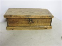 Antique Oak Document Box