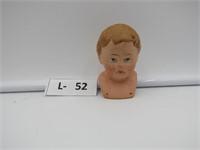 Vintage Paper Mache Doll Head