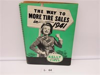 Lion Oil Kelly Tires Dealer's Catalog 1941