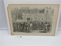 Harper's Weekly Civil War Engraving