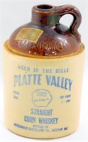 Vintage "Platte Valley Corn Whiskey" Jug: No