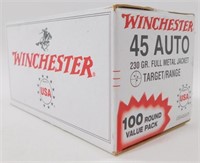 * Winchester 45 Auto 230 GR Full Metal Jacket -