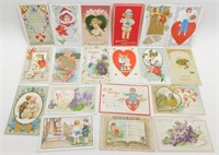 Vintage Valentine's Day Cards - All Embossed,