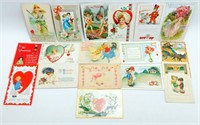 Vintage Valentine's Day Cards - Mostly Embossed,
