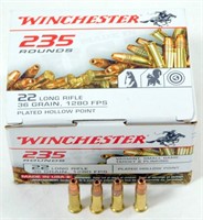 * (235) 22 Long Rifle Winchester Rounds