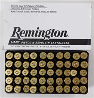 * 50 rounds of 40 S&W, 180 grain Remington