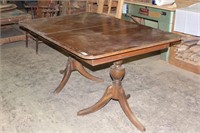 Double Pedestal Dining Table