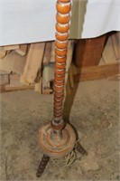 Wood Spindle Floor Lamp