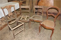 4  -  Wood Chairs
