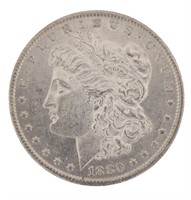 1880 New Orleans BU Morgan Silver Dollar