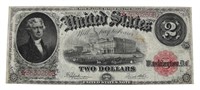 Series 1917 Large 2 Dollar Legal Tender STAR Note