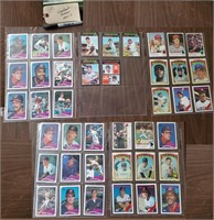 41 Cleveland Indians baseball cards Topps 1970+