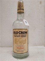 Empty One Gallon Bottle of Old Crow Whiskey