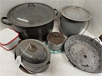 ( Approx. 10pc) Metal Dishware