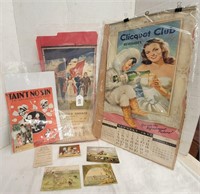 (6) Early Advertisements & Postcards