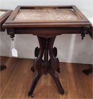 30" x 22" x 17" Marble Top Table