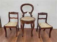 (3) Small Chairs