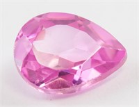 4.50ct Pear Cut Pink Natural Kunzite AGI