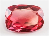 6.10ct Cushion Cut Red Natural Spinel AGSL