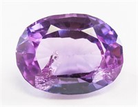 5.75ct Oval Cut Purple Natural Alexandrite GGL