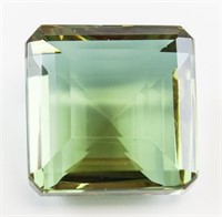 98.50ct Emerald Cut Brown to Green Alexandrite GGL