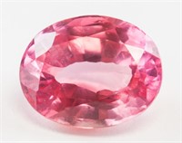 7.40ct Oval Cut Pink Natural Spinel GGL
