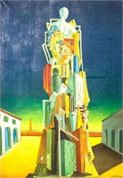 Giorgio de Chirico Italian Surrealist Oil Canvas