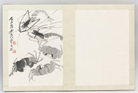 Qi Baishi 1864-1957 Chinese Watercolor Booklet