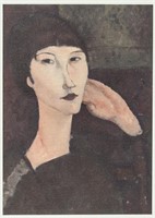 Amedeo Modigliani Italian Signed Litho 22/100