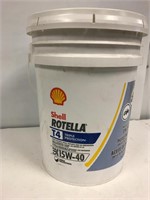 Shell 15-40 engine oil. 18.9 litres