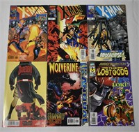 6 pcs Vintage Comic Books X-Men / Daredevil