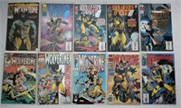 10 pcs Vintage Wolverine Comic Books