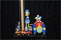 Assorted Disney  Donald Duck Figures