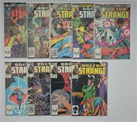 9 pcs Vintage Doctor Strange Comic Books