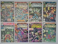 8 pcs Vintage Doctor Strange Comic Books