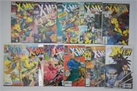 11 pcs Vintage X-Men Comic Books