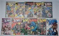 11 pcs Vintage X-Men Uncanny Comic Books