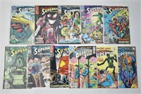 11 pcs Vintage Superman Comic Books