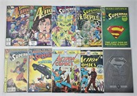 10 pcs Vintage Superman Comic Books