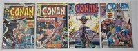 4 pcs Vintage Conan The Barbarian Comic Books