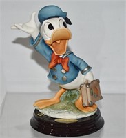 Disney Donald Duck Porcelain Figurine 6.5"