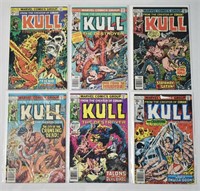 6 pcs Vintage KULL Comic Books