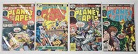 4 pcs Vintage Planet Of The Apes Comic Books