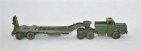 Vintage Meccano Army Truck  Dinky Trailor Die Cast