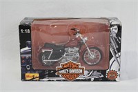 Harley Davidson Cycles 1:18 Scale Motorcycle