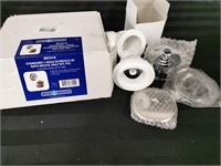 Standard 1-Hole Schedule 40 Bath Waste, Half Kit