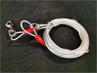 New 30' Heavy Duty Tie out Cable for Pets