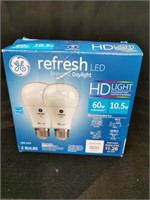 Two New Refresh GE LED A19 Bulbs