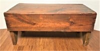 Antique Wood Stool/Bench