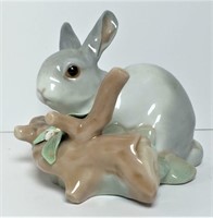 Lladro Porcelain Rabbit Figurine
